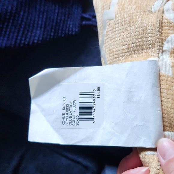 Club Lattice Pillows (2) - Picture 4 of 5